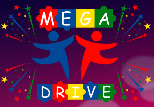 Логотип программы детского лагеря Мегадрайв